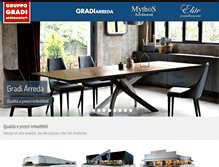 Tablet Screenshot of gruppogradi.it